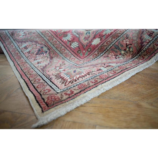Hand-Knotted Turkish Kayseri Rug For Sale - Image 6 of 9