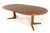 A beautiful round vintage table with a Danish design and a 2-stage extension mechanism, finished in teak. Its warm color,...