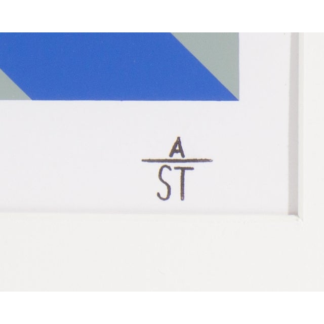 1995 “Konstruktion and Intuition” Serigraph Print by Anton Stankowski For Sale In Indianapolis - Image 6 of 8