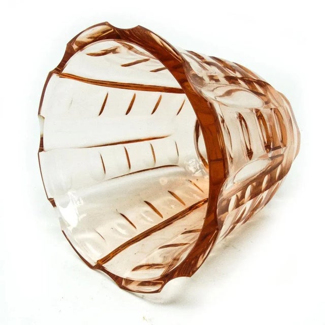 Art Deco Vase from Moser, Czechoslovakia, 1930s For Sale - Image 4 of 9