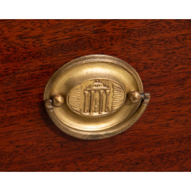 104 George III Style Telescoping Knife Urns Pedestal Cabinet Wine Cisterns Book Matched - A Pair For Sale - Image 16 of 18