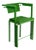 Robert Whitton Prototype Chair #2 in Green For Sale