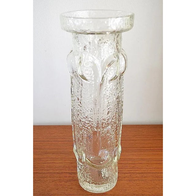 Wayne Husted Italian Glass Vase by Wayne Husted for Stelvia, Italy, 1960s For Sale - Image 4 of 8