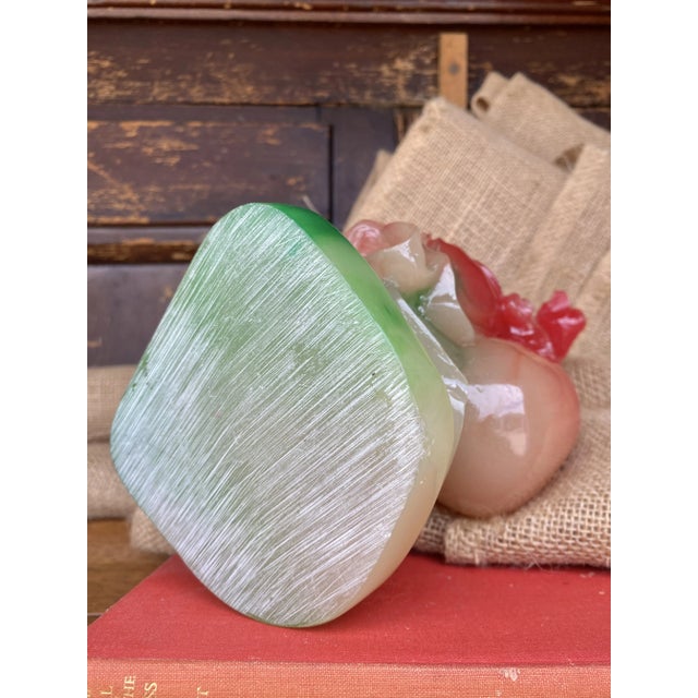 Holiday 2024 Red & Green Buddha Sculpture For Sale - Image 10 of 12