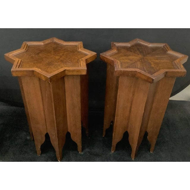 Set of 3 Lane Moorish Style Nesting Tables Used in "Charmed" & "Angel" For Sale - Image 4 of 6