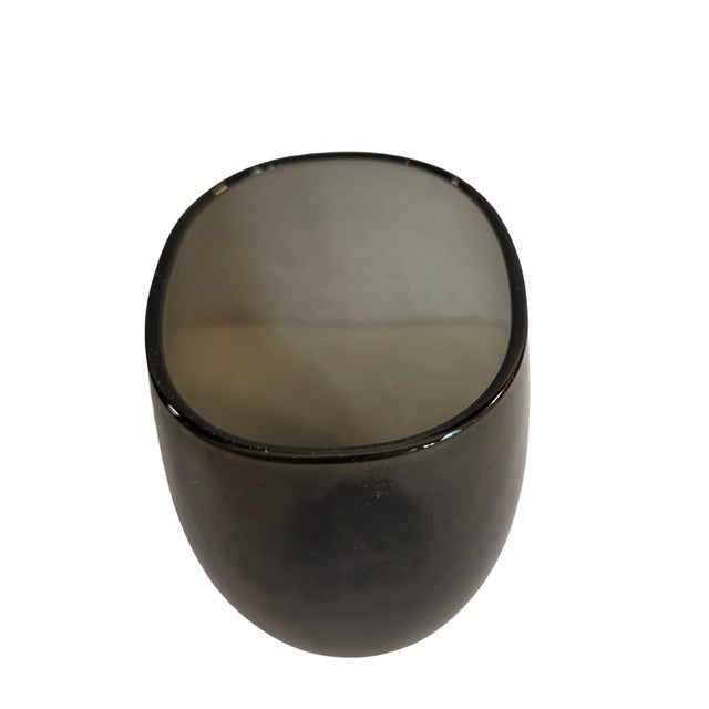 Mid 20th Century Holmegaard Per Lütken Smoky Highball Tumblers – Set of 6, Mid-Century Danish Modern For Sale In Baton Rouge - Image 6 of 15