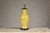 Late 20th Century Yellow Crackle Glazed Ceramic Vase Made into Table Lamp on Wooden Base, US Wired For Sale - Image 4 of 11