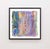 Contemporary "5th Dimension", Colorful Abstract by Tina Marrin 30x30 For Sale - Image 3 of 6