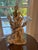 Mid-Century Modern Vintage Art Nouveau Style Figural Nymph Water Fountain Lamp - Fully Functional For Sale - Image 3 of 7