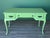 1970s Queen Anne Style Green Lacquered Desk For Sale - Image 17 of 18