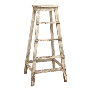 Antique Swedish Rustic Painted Sculptor's Pedestal