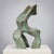 A sculptural biomorphic bronze work by dutch artist jacob hordijk, created in the 1990s. Defined by its fluid abstract...
