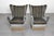 Mid-Century Green-Gray Velvet Armchairs attributed to G. Veronesi for ISA, Italy, 1950s, Set of 2 For Sale - Image 10 of 18