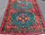 Red Vintage Large Caucasian Kazak Rug With Green Medallions on Red Field 5'8 X 10'7 For Sale - Image 8 of 15
