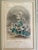 Mid 19th Century “Les Fleurs Animées” Original Hand-Painted Antique French Lithographs 1846, Set of 6, Framed For Sale - Image 11 of 12