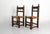 Spanish Decorative Side Chairs in Pine, 1800s, Set of 2 For Sale - Image 4 of 13