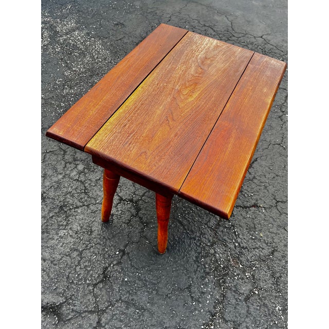 Mid Century Modern Fold-Down Coffee Table For Sale - Image 10 of 18