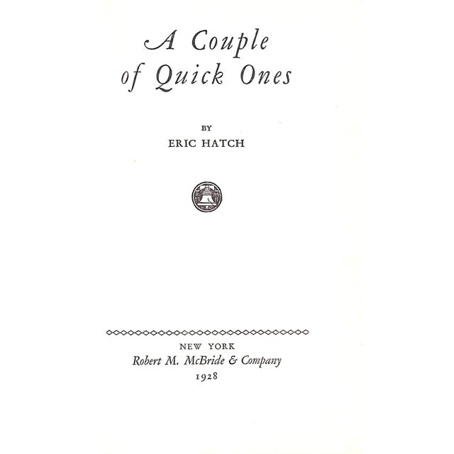 HATCH, Eric (October 31, 1901 - July 4, 1973) was an American writer on the staff of The New Yorker and a novelist and...