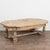 20th Century French Bleached Oak Coffee Table With Trestle Base For Sale - Image 12 of 12