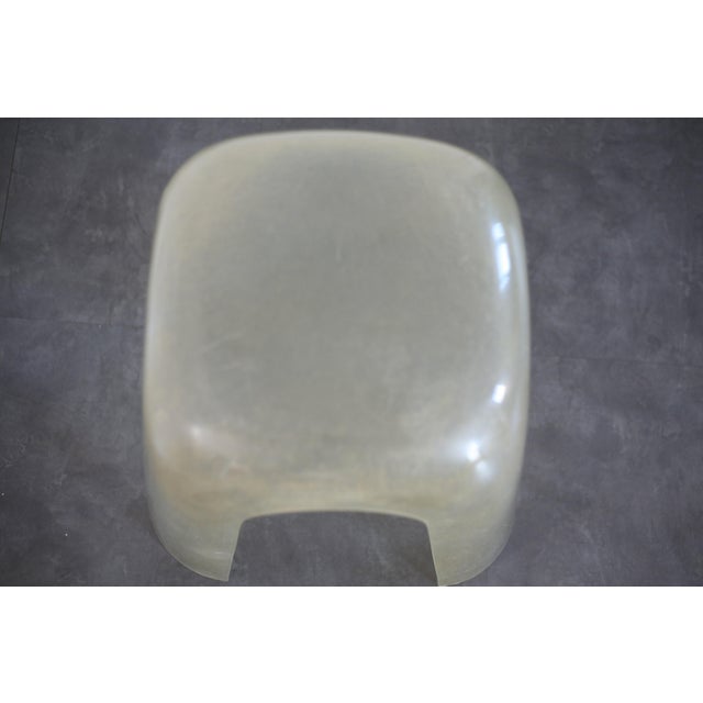 Vintage Space Age Resin Stool, 1970s For Sale - Image 8 of 14