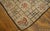 Early 20th Century 1930s Ivory Geometric Folk Art Antique American Hooked Rug 4' X 7'1" Handknotted Wool Carpet For Sale - Image 5 of 5