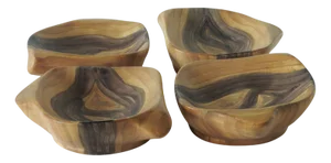 Ceramic Bowls by Grandjean-Jourdan, Vallauris, France, 1950s, Set of 4