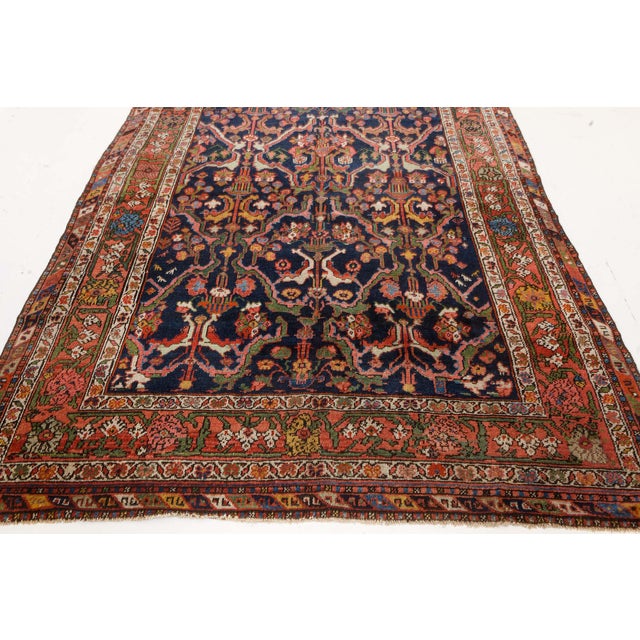 Blue Antique North West Persian Rug For Sale - Image 8 of 8