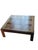 Large French Custom-Crafted Square Marquetry Coffee Table, 1990s For Sale - Image 4 of 6