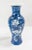 Chinoiserie 19th or 20th Century Chinese Pair of Blue and White Prunus Garniture Vases For Sale - Image 3 of 12