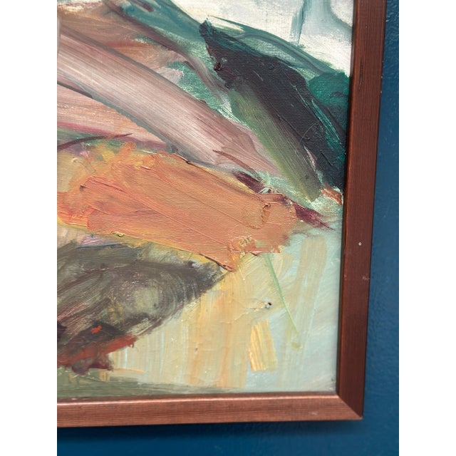 S. Hagman, Four Trees, 1979, Oil on Canvas, Framed For Sale - Image 12 of 18