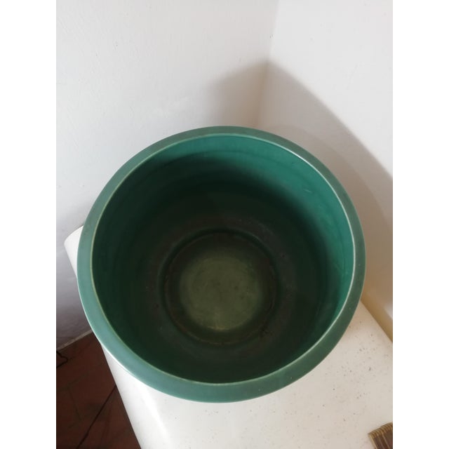 Ceramic Large Futurist Vase by Giovanni Gariboldi for Richard Ginori San Cristoforo, Italy, 1930s For Sale - Image 7 of 14
