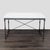 Crate & Barrel Crate and Barrel Marble Top Dining Set With 4 Chairs For Sale - Image 4 of 8