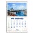 1960 French Travel Ephemera - Air France Calendar (Complete), 6 Pages R/V For Sale