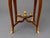 1960s French Louis XVI Mahogany Marble Side Table-1 Pc For Sale - Image 9 of 11