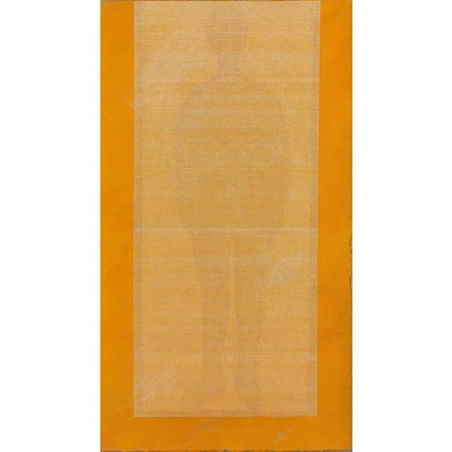 Mixed media on Korean traditional paper (Jangji) & wood panel This piece is attributed to the mentioned designer/maker. It...