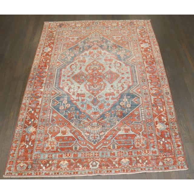 Persian Bakhtiari Rug no. j5246 For Sale - Image 4 of 8