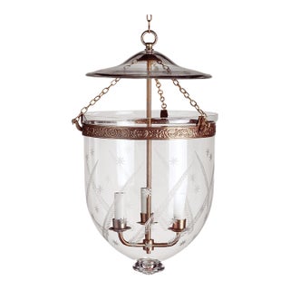 Vaughan Large Glass Globe Lantern For Sale
