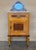 Bronze 19th Louis XVI Style Pair of Marquetry Nightstands With Bronze & Mirror Crest For Sale - Image 8 of 12