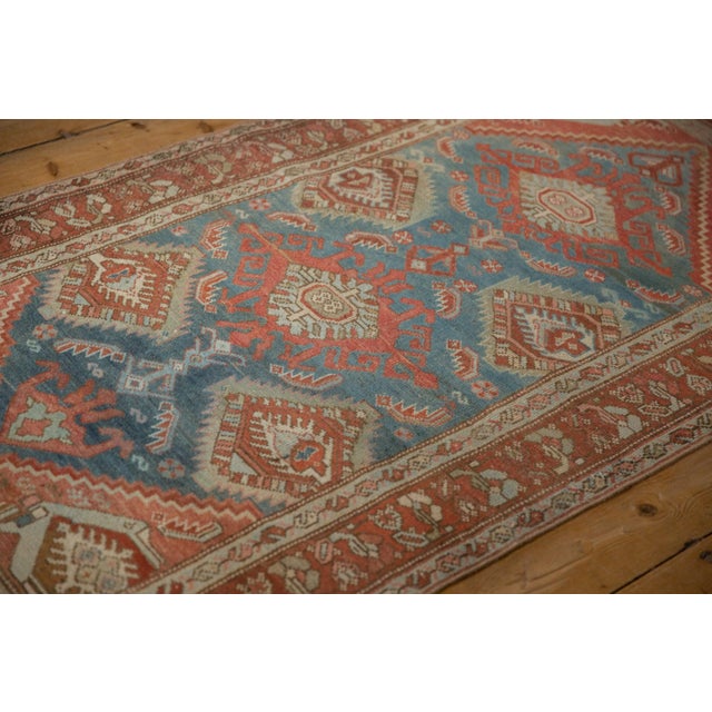 Vintage Distressed Hamadan Rug - 3'5" x 5'11" For Sale - Image 10 of 11
