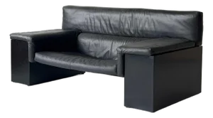 1970s Leather Brigadier Sofa by Cini Boeri for Gavina
