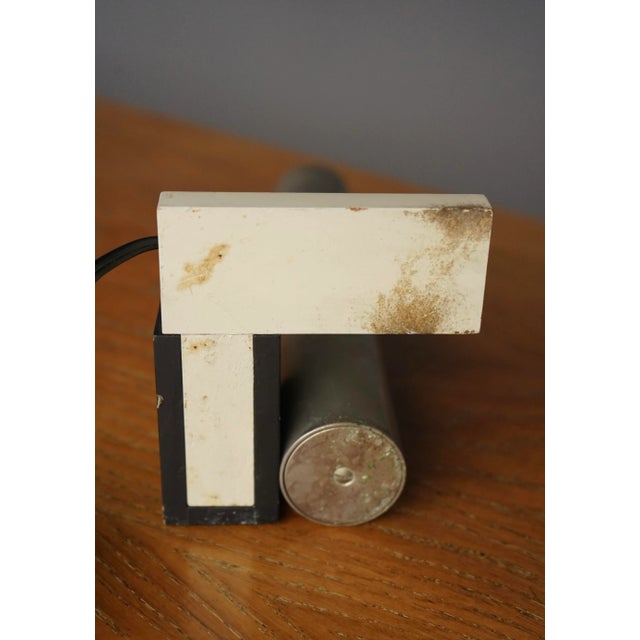 Constructivist Model 3 Table Lamp attributed to Sybold van Ravesteyn, 1970s For Sale - Image 12 of 17