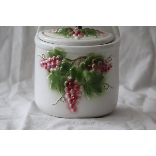 Ceramic Salt Box and Food Container, 1980s, Set of 2 For Sale - Image 4 of 18