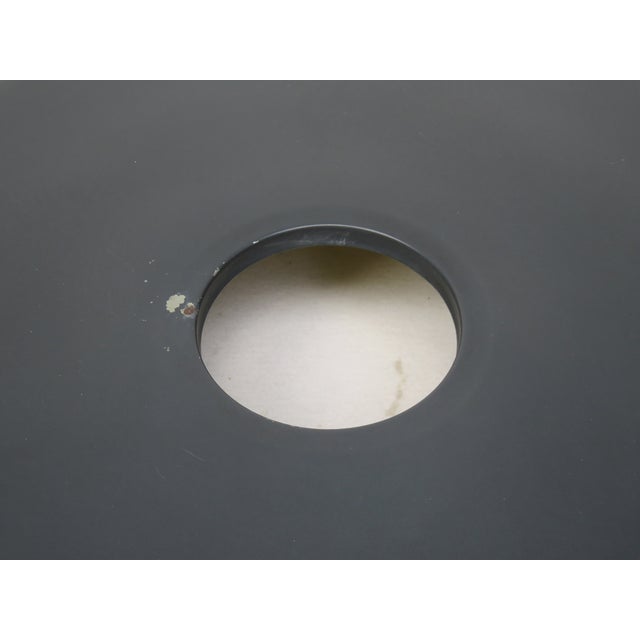 Chrome-Plated and Dark Grey Major Table Lamp by Louis Kalff for Philips, 1960s For Sale - Image 13 of 18