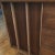 Brown Walnut Credenza Inverted Boomerang Top and Original Cadillac Chrome Pulls For Sale - Image 8 of 12