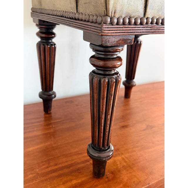 Vintage Chesterfield Footstool For Sale - Image 4 of 10
