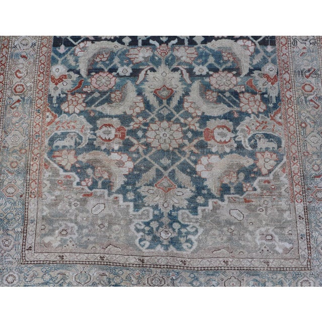 Antique Hand Knotted Kurdish Gallery Runner in All-Over Geometric Design 5'8 X 14'2 For Sale - Image 9 of 12
