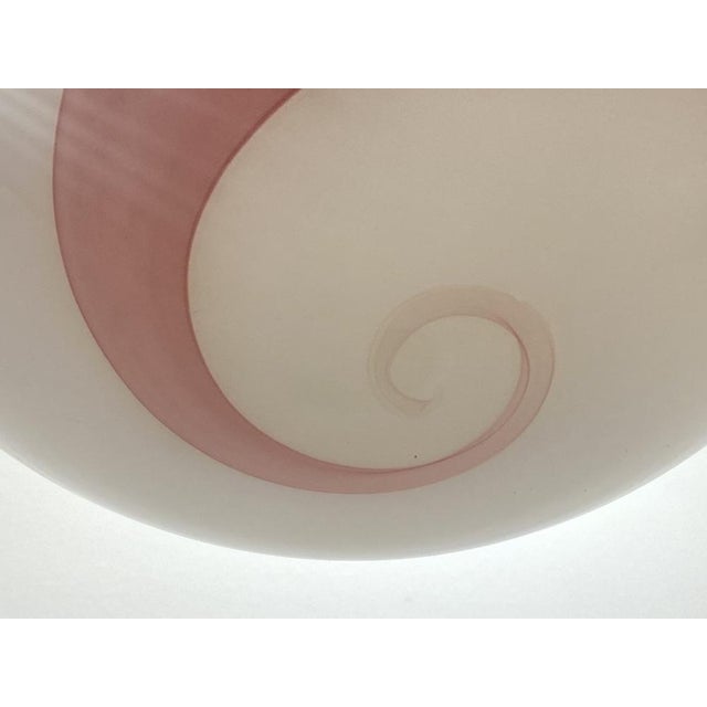 Metal Murano Glass Chandelier, 1970s For Sale - Image 7 of 14