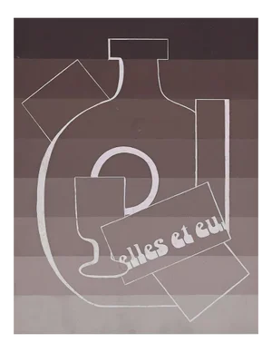 Unknown - Advertising Sketch Elles et Eu - Mixed Media - Late-20th Century