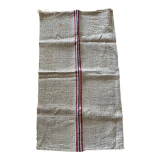 Vintage French Grain Sack For Sale