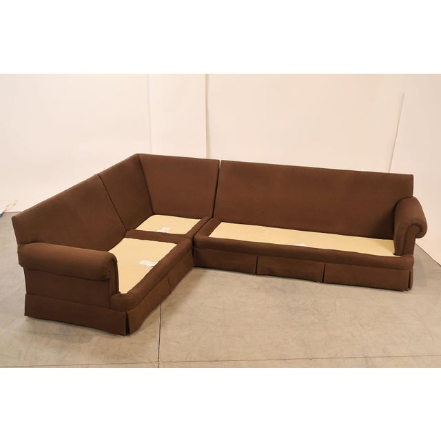 Sherrill Furniture Sherrill Furniture Left-Facing Sectional Sofa For Sale - Image 4 of 18